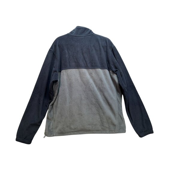 Columbia Mens Full-Zip Fleece Jacket XL Black & Gray - Picture 9 of 11